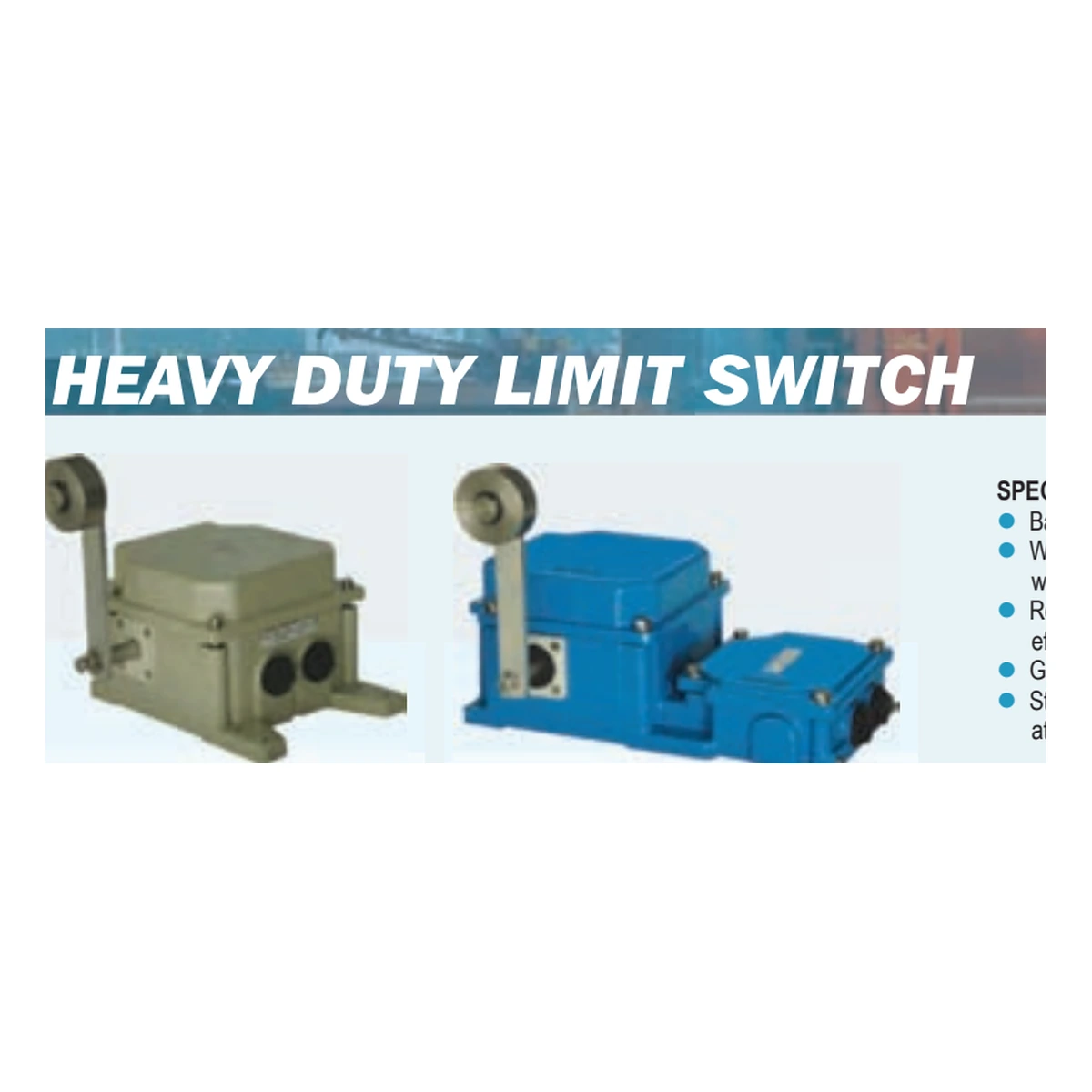 Jayashree Electrodevices Heavy Duty Limit Switch Jayashree Electrodevices SW-4010H22/11 Heavy Duty Limit Switch