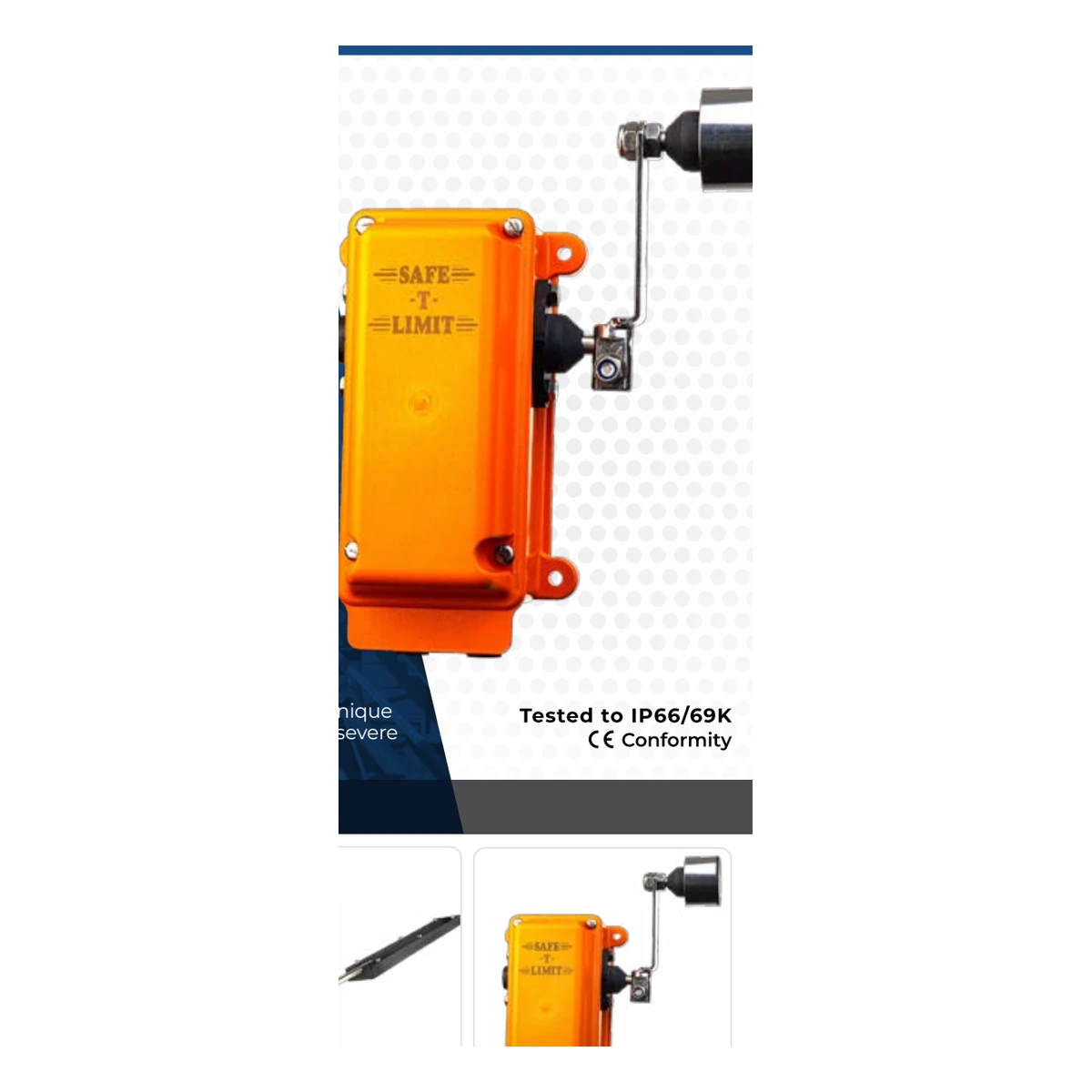Safe-T Products Heavy Duty Limit Switch Safe-T Products Safe-T-Limit Heavy Duty Limit Switch